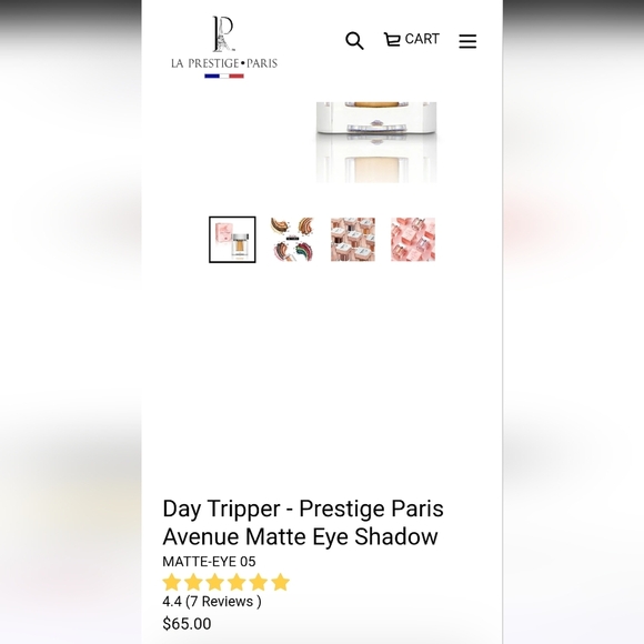 NIB-Eyeshadow-Predire Day Tripper - Prestige Paris Avenue Matte Eye Shadow #05 - Picture 5 of 11